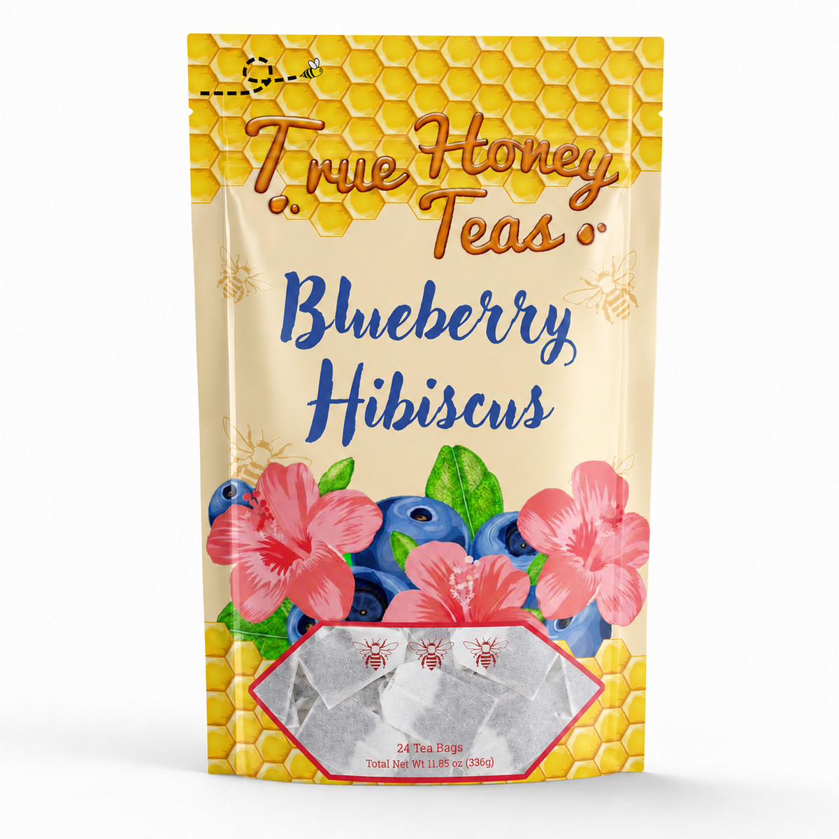 Blueberry Hibiscus Tea - 24 Pack