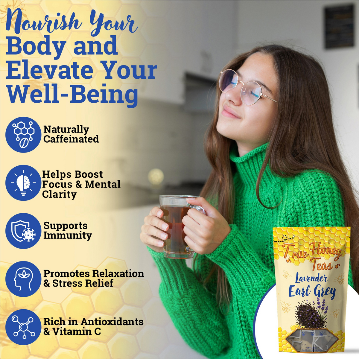 Lavender Earl Grey Tea – 24 Pack