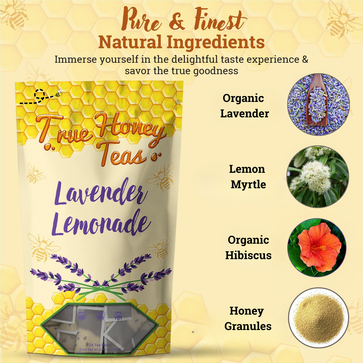 Lavender Lemonade Tea – 24 Pack