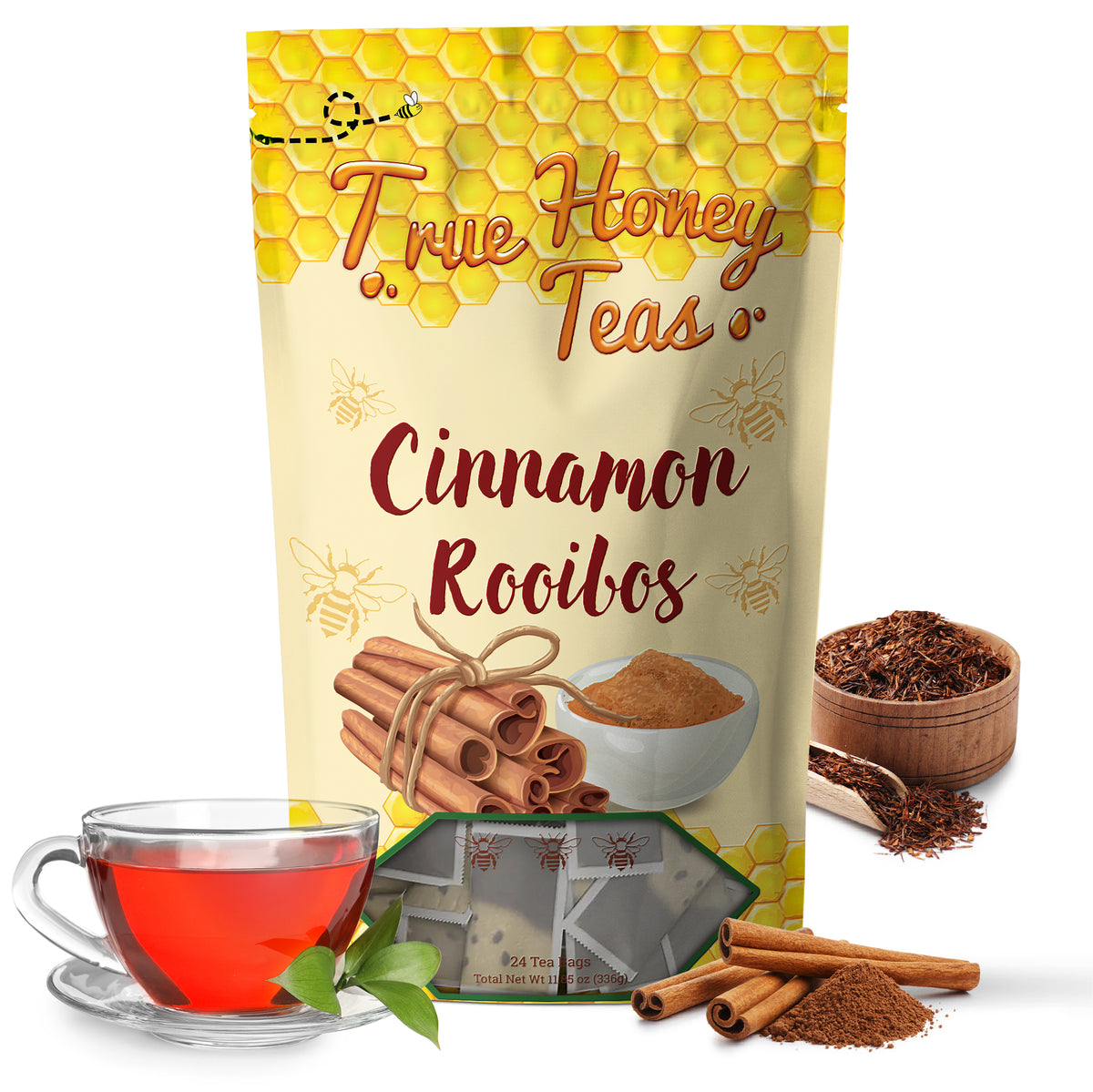Cinnamon Rooibos Tea – 24 Pack