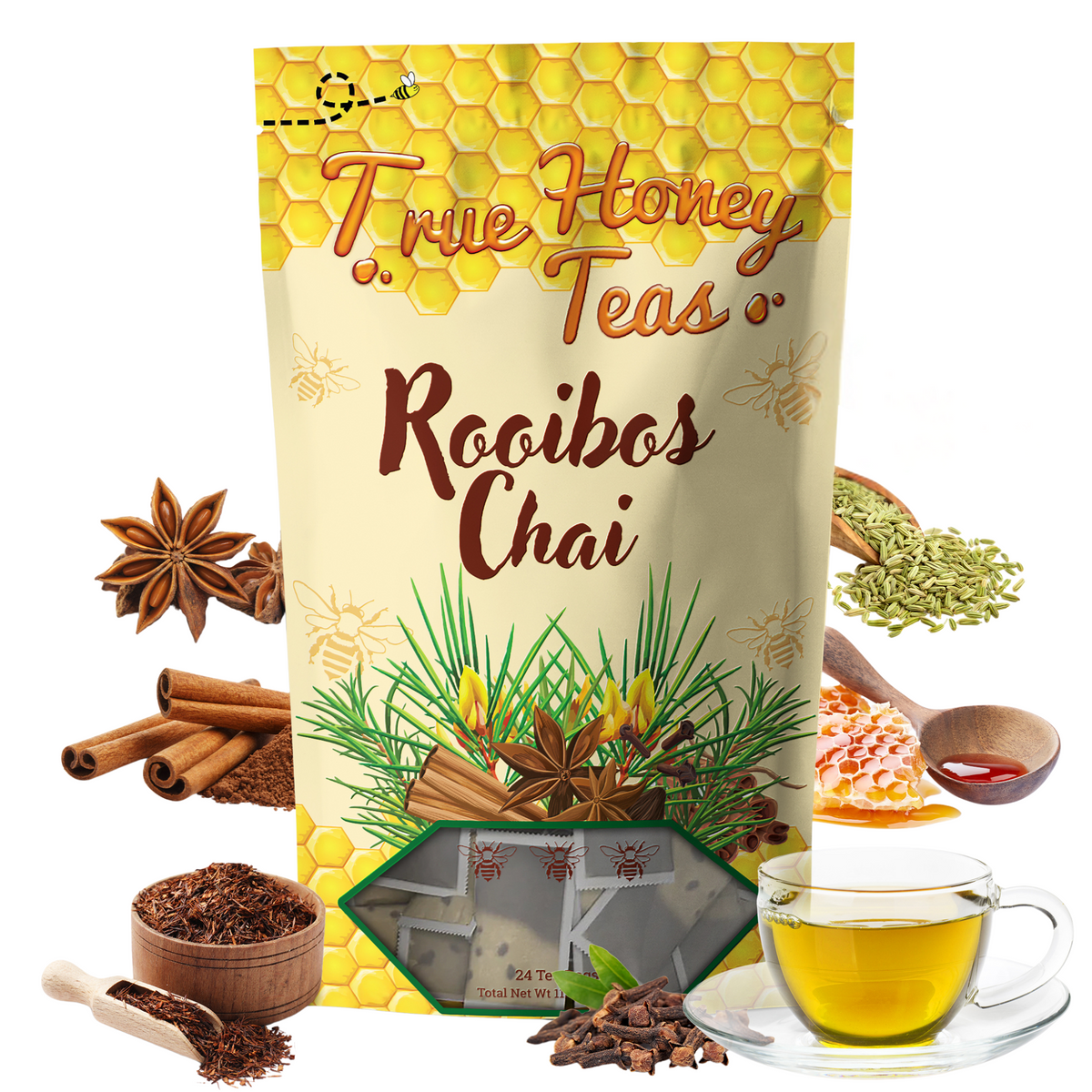 Rooibos Chai Tea – 24 Pack