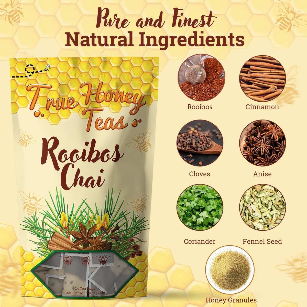 Rooibos Chai Tea – 24 Pack