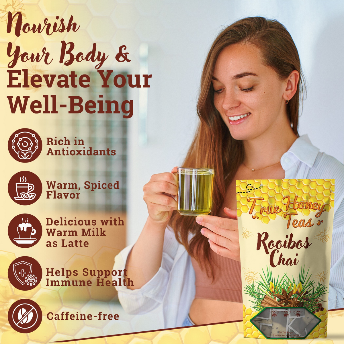 Rooibos Chai Tea – 24 Pack